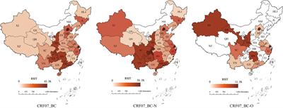 Spatiotemporal Patterns of CRF07_BC in China: A Population-Based Study of the HIV Strain With the Highest Infection Rates